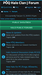 Mobile Screenshot of forum.poqclan.com