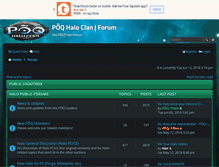 Tablet Screenshot of forum.poqclan.com